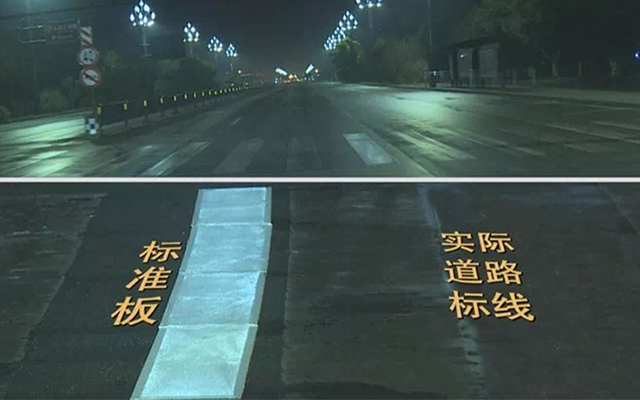 道路標(biāo)線涂料施工對比